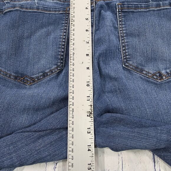 Democracy WOMENS SIZE 16 Ab Solution Blue Ankle Skimmer Jeans Medium Wash - Picture 6 of 11